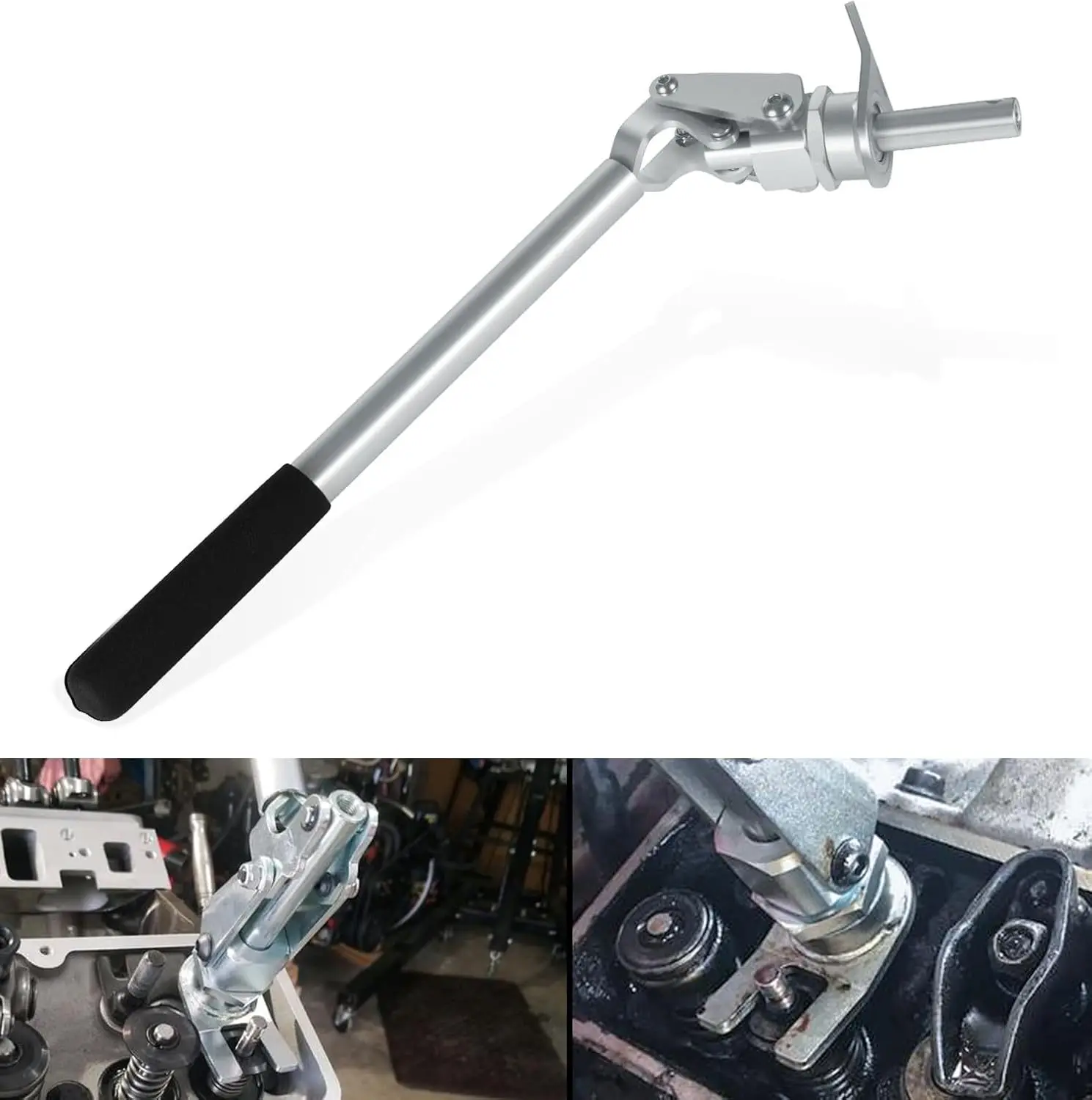 66784 Tool Stud Installation Valve Spring Compressor Removal Tool Suitable for 3/8'' 7/16'' Tools