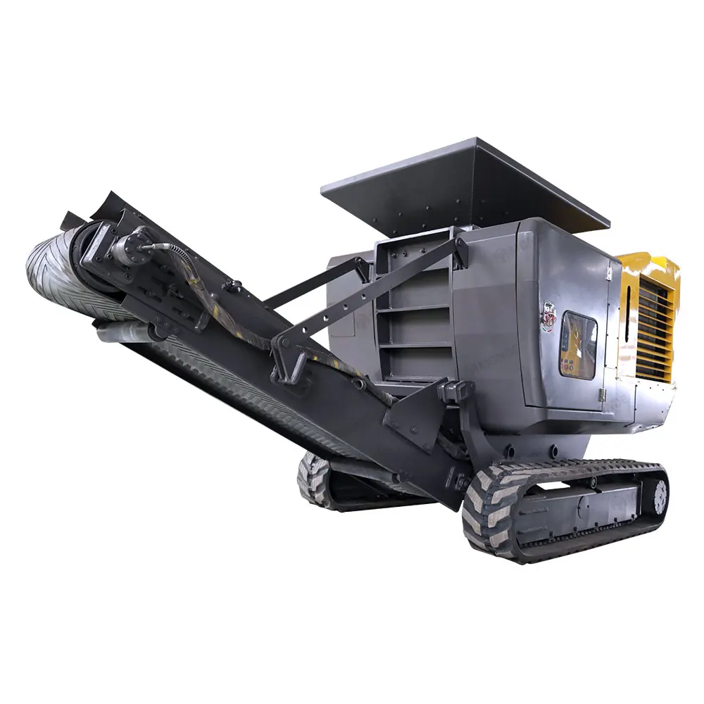 Certified Mini Mobile Jaw Crusher Urban Projects Stone Mountain Rock Mobile Crusher Price for Sale