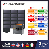 ALLPOWERS S300 Portable Power Station 288Wh Solar Generator With 100W Foldable Solar Panel for Outdoor Travel Camping RV Garden