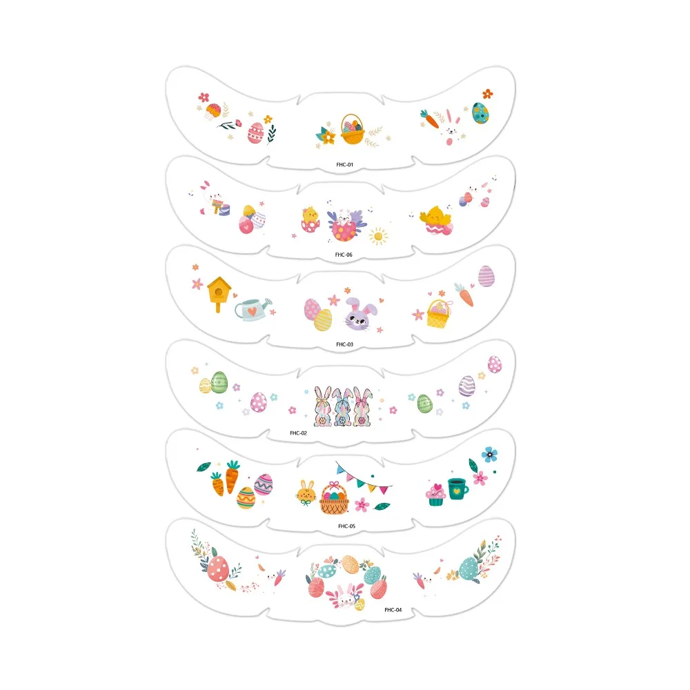 Makeup Carrot Easter Face Tattoo DIY Long Lasting Cheek Temporary Tattoo Funny Lovely Face Freckle Stickers Make Up