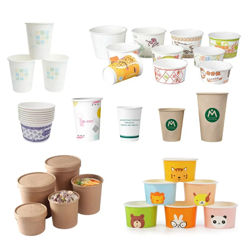 High Speed Automatic Paper Bowl Water Carton Cup Forming Machine Biodegradable Disposable Paper Cup Making Machine Price