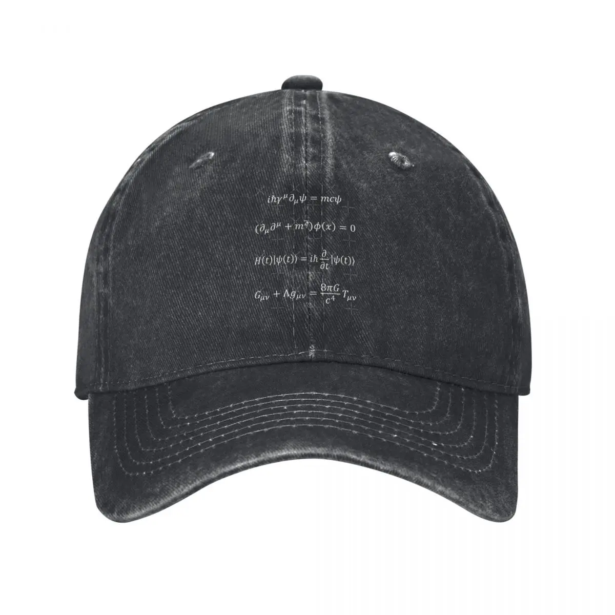 Theoretical Physics Equations Fashion Baseball Cap Peaked Cap Men's Hat Women's Cap Sport Cap