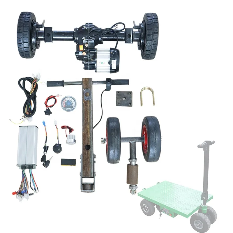 

Складной бортовый комплект модификации автомобиля, электрическая тележка, задняя ось в сборе, декоративная тяга, электромагнитный тормоз автомобиля, электронный