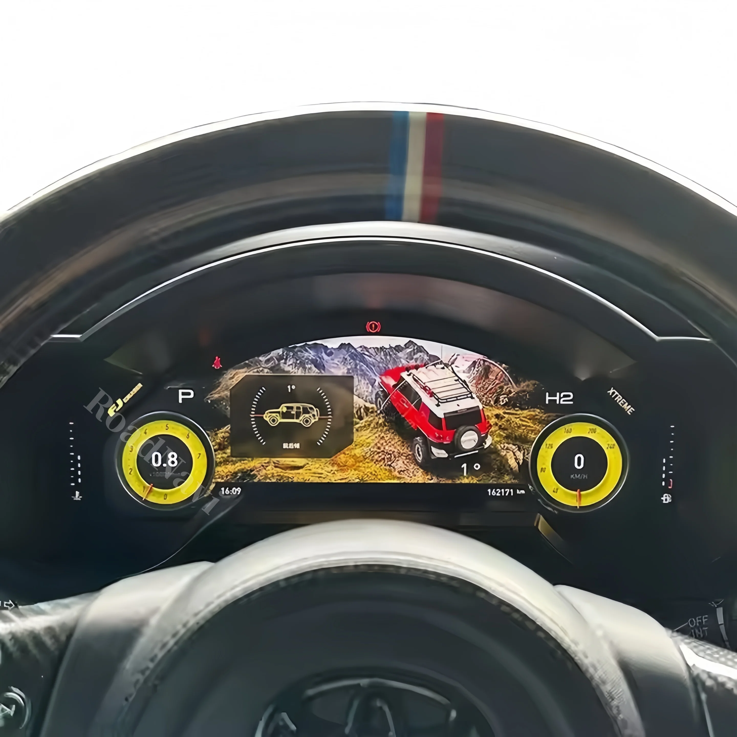 Car Auto Speedometer For Toyota FJ Cruiser 2007-2022 LCD Digital Cluster Car Upgrade Dashboard Instrument