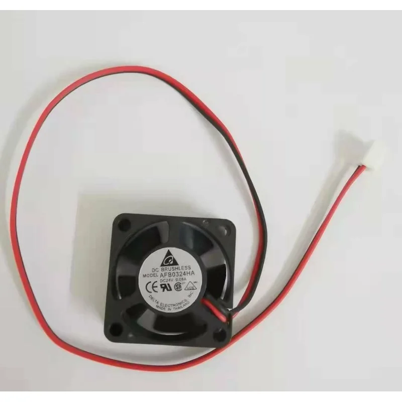 MY 1pc For Delta AFB0324HA 3CM 3010 24V 0.08A 2-wire inverter cooling fan