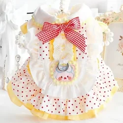 Pet Princess Skirt for Dog Cat, Suitable for Teddy Maltese Small Dog in Spring and Summer