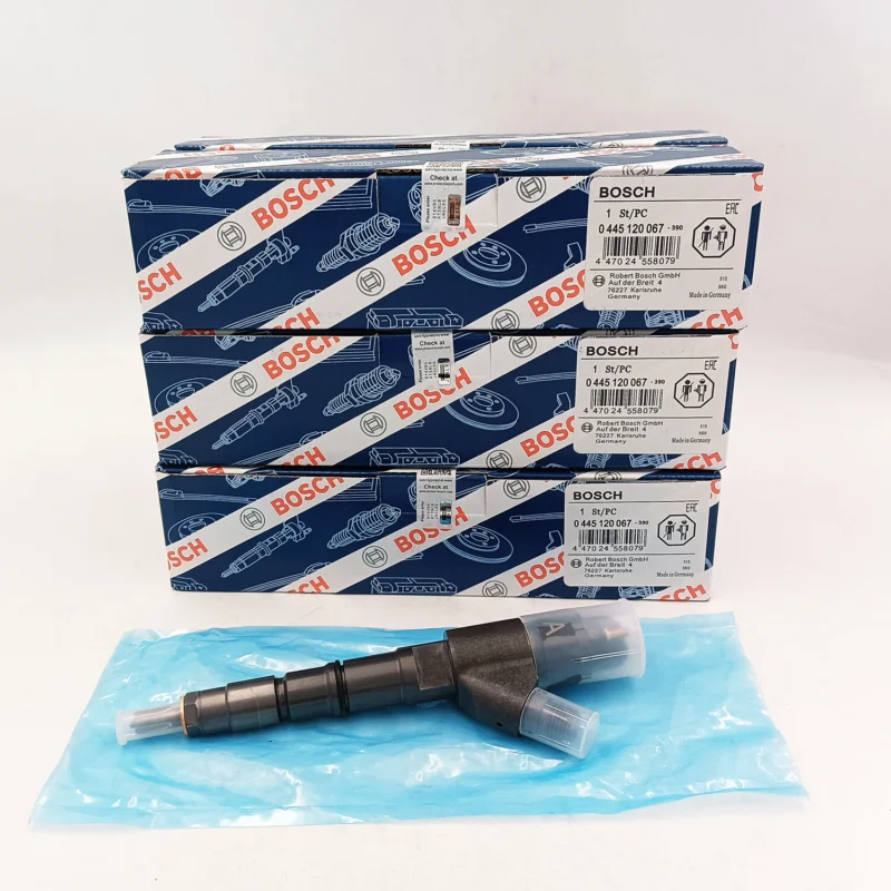 

6 Fuel Injector 0445120067 for Volvo Excavator D6E 20798683 EC210 EC210B KHD NEW