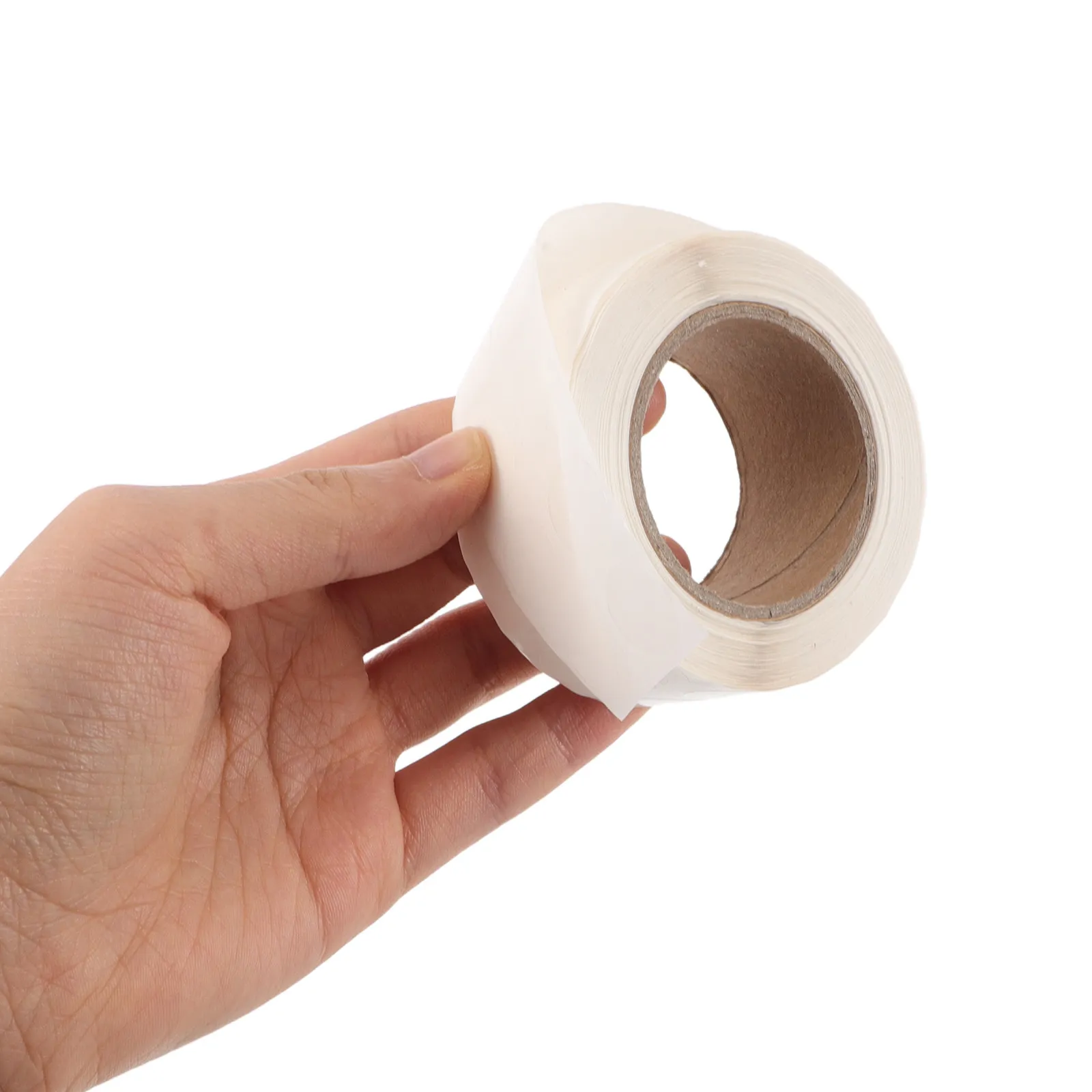 

Самоклеящиеся круглые прозрачные этикетки-заготовки для кодирования и маркировки различных поверхностей, долговечные