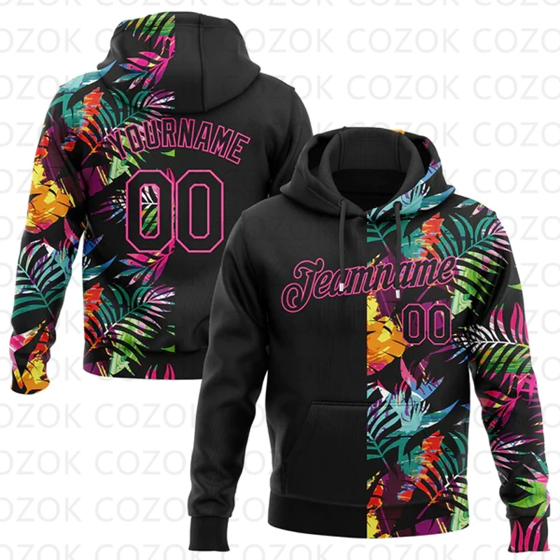 Customized Hoodie Smile pattern Color Jersey 3D Printed  Unisex Pullovers Hoodie Casual Sweatshirts