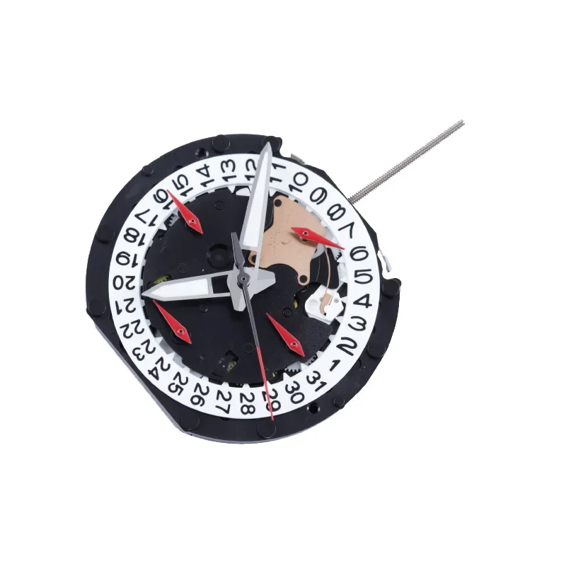 Orologio con movimento al quarzo Sunon PE904 - Tre lancette 4 occhi Data Piccolo cronografo 24 ore 1/10 Sec Ligne Movimento Orologio