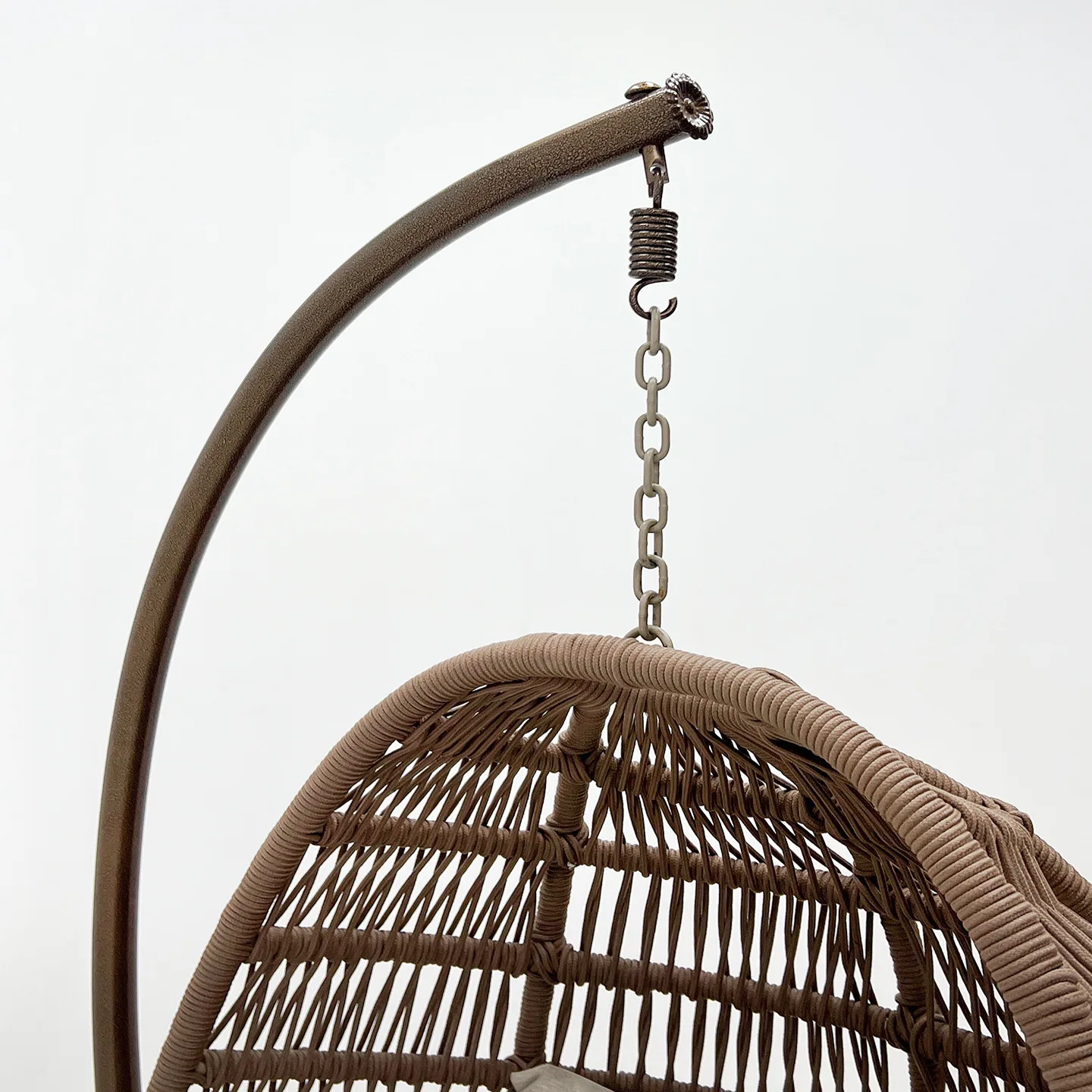 Courtyard Garden Hanging Basket Rattan Chair Rainproof Sun Protection Swing Hotel B & B Bird's Nest Hanging Chair