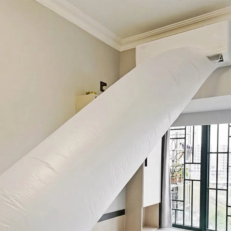 Air Conditioning Extended Bag Plastic Flexible Air Conditioning Guide Bag Folding Air Conditioner Blowing Flexible  Bag
