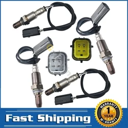 4pcs for 2009 2010 Infiniti G37 Nissan 370Z 3.7L FX35 EX35 3.5L 2008 G35 Up Downstream Oxygen 02 Sensor 4 Wires Lambda
