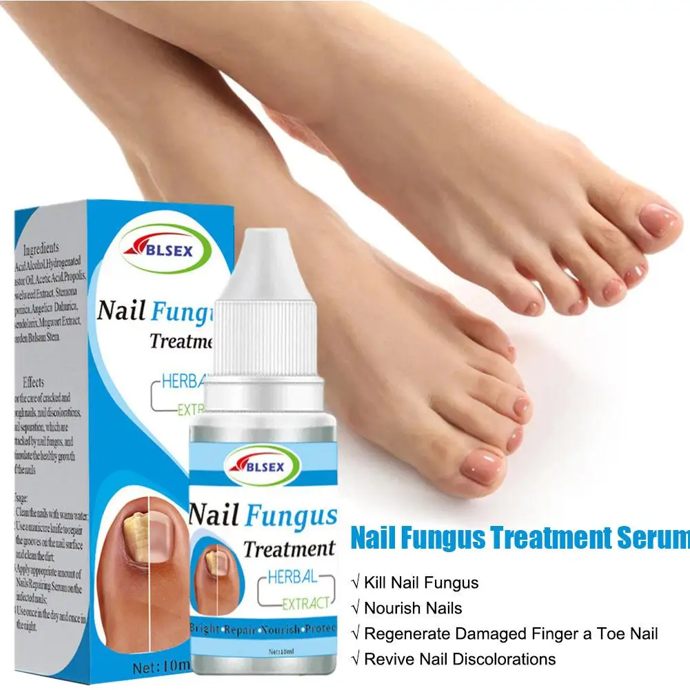 

Fungus Nails Treatment for Fingernails Toenails Repair Onychomycosis Paronychia Anti Infection Toe Nail Fungal Removal Liqu A4B1