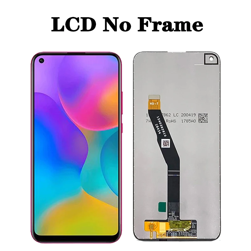 Test For Huawei P40 Lite E ART-L28, ART-L29,ART-L29N LCD Display Touch Screen With Frame Assembly For Huawei Y7P 2020 LCD