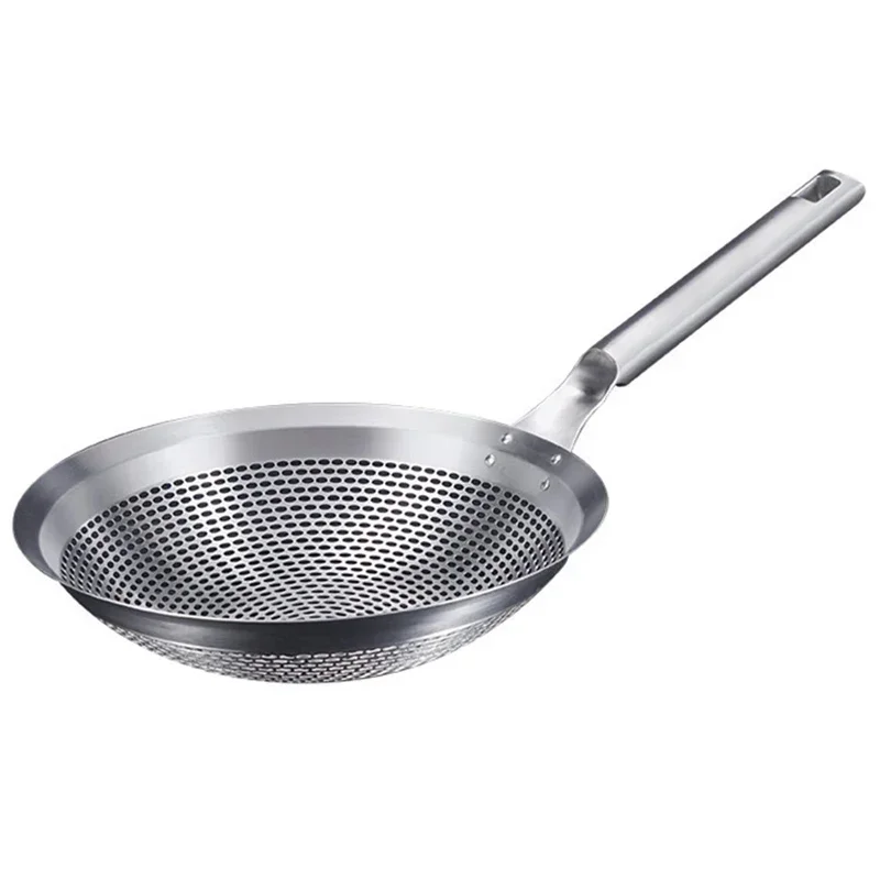 

Stainless Steel Round Skimmer, Food Strainer Colander Sifer, Mesh Sieve Filter For Draining & Frying - Kitchen Tools