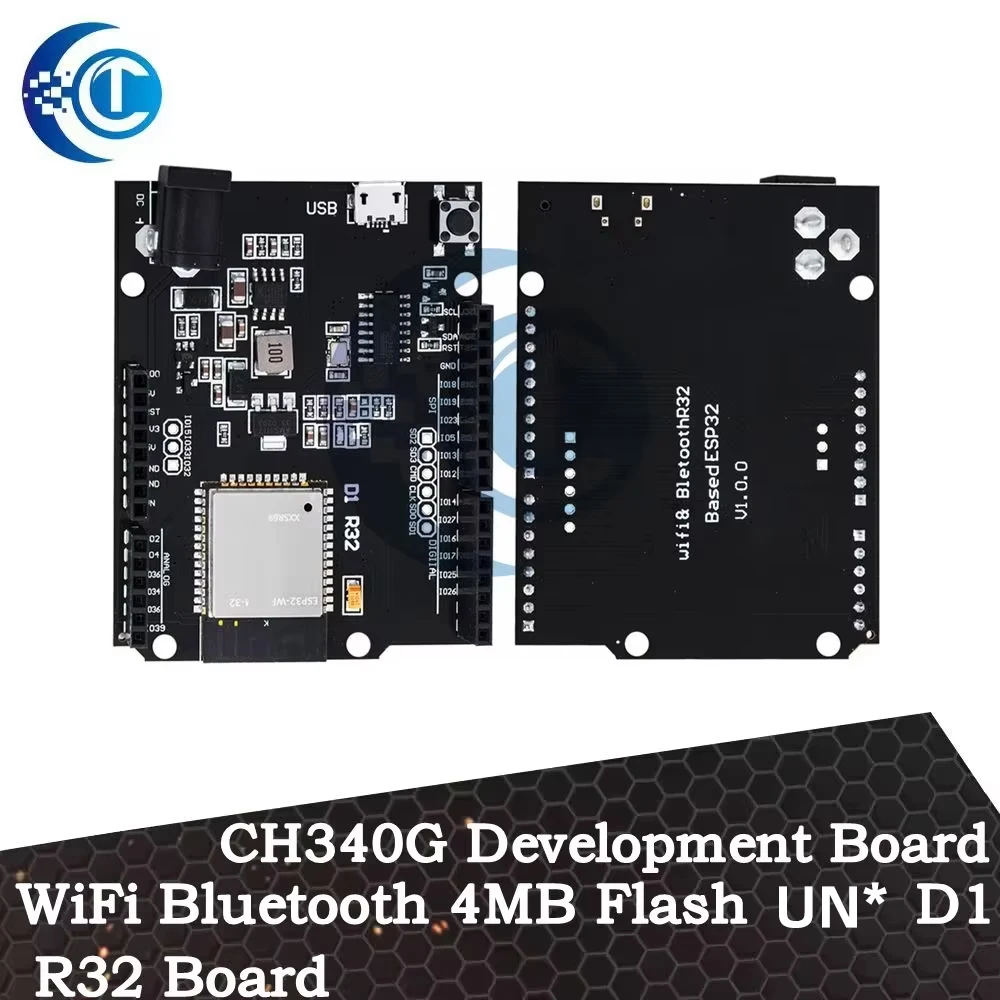 For Wemos D1 ESP32 ESP-32 WiFi Bluetooth 4MB Flash For U-N-O D1 R32 Board Module CH340 CH340G Development Board For Arduino