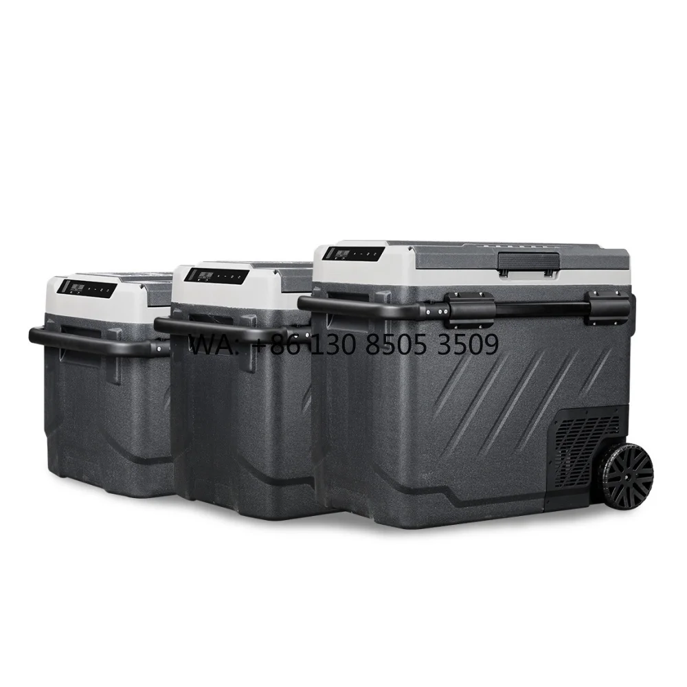 

ZGW Portable Fridge Freezer DC 12V/24V AC 110/240V Cooler Car Fridge Camping Refrigerator for Car & Home Use