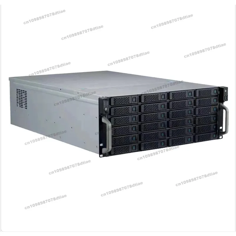 For 24-bit Hot-swappable Hard Disk Storage 4U Server Chassis Supports SAS/SATA Hot-swappable Design