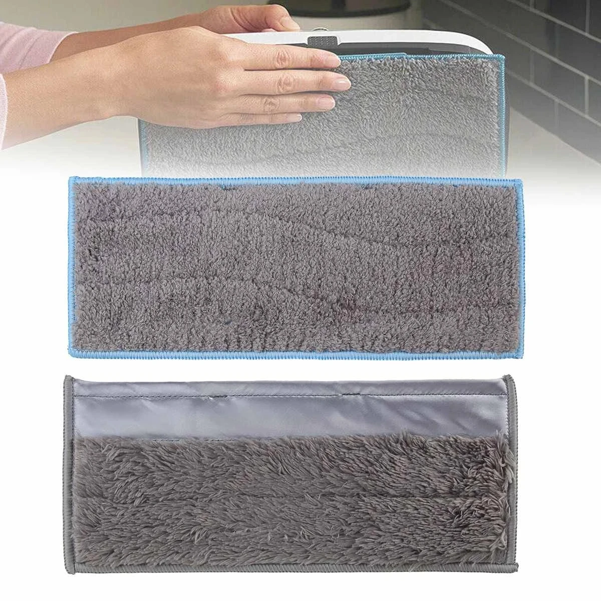 Phụ Kiện Cho IRobot Braava Phản Lực M6 Robot Hút Bụi Lau Nhà Miếng Lót Có Thể Rửa Lau Vải Khô Ướt Lau Vải Vụn Các Bộ Phận Thay Thế