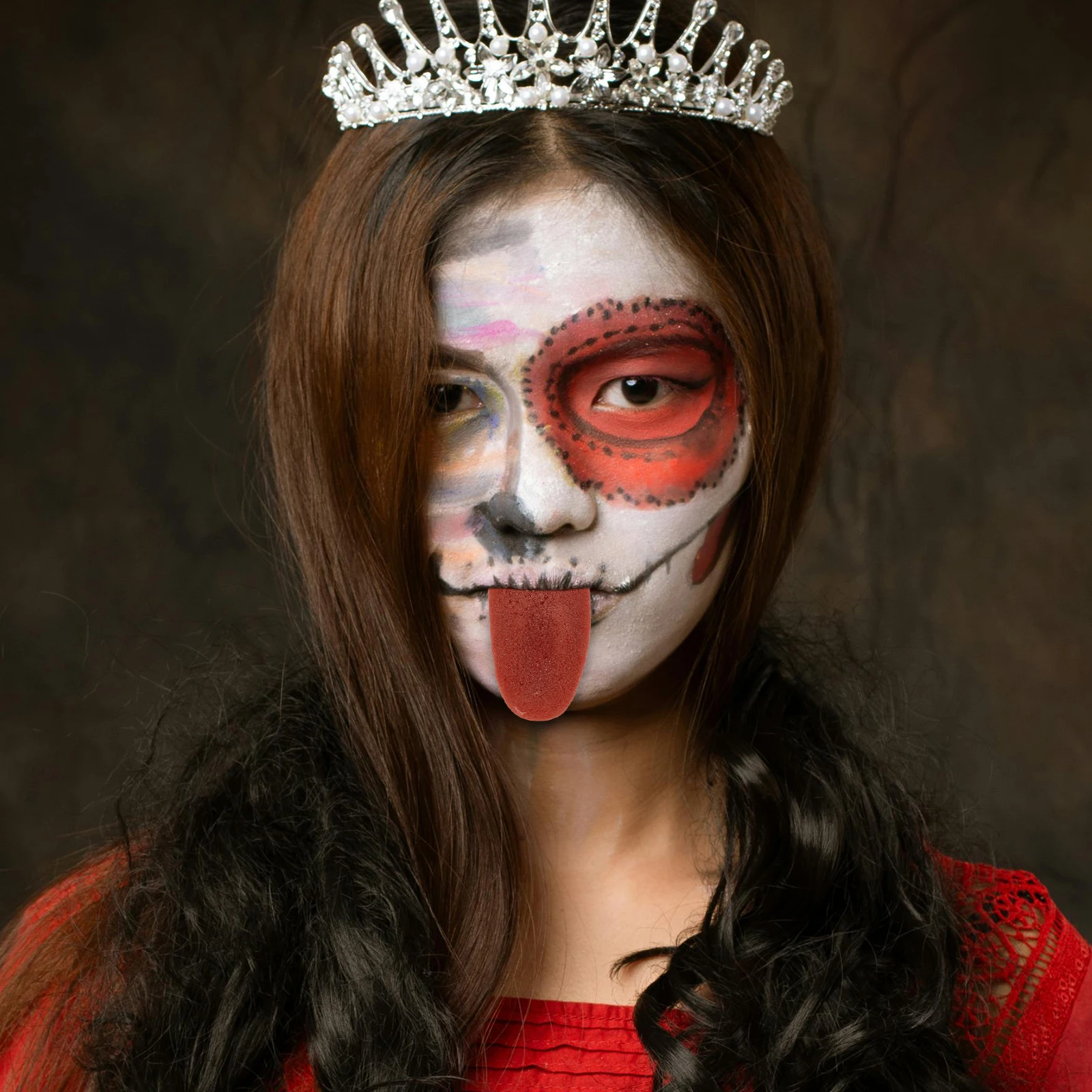 

4 шт. искусственных языков, имитация растягивающегося языка, реквизит для розыгрышей, аксессуары для Хэллоуина и фестивалей, жуткие игрушки-реквизиты для трюков и розыгрышей