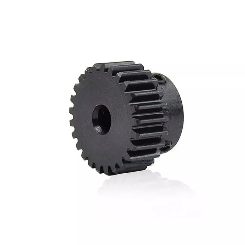 1Pcs 40Teeth 1M Spur Gear with Step 1 Mod 40Teeth 45# Steel Metal Motor Transmission Pinion Gear Bore 12.7/14/15/16/17/19/20mm