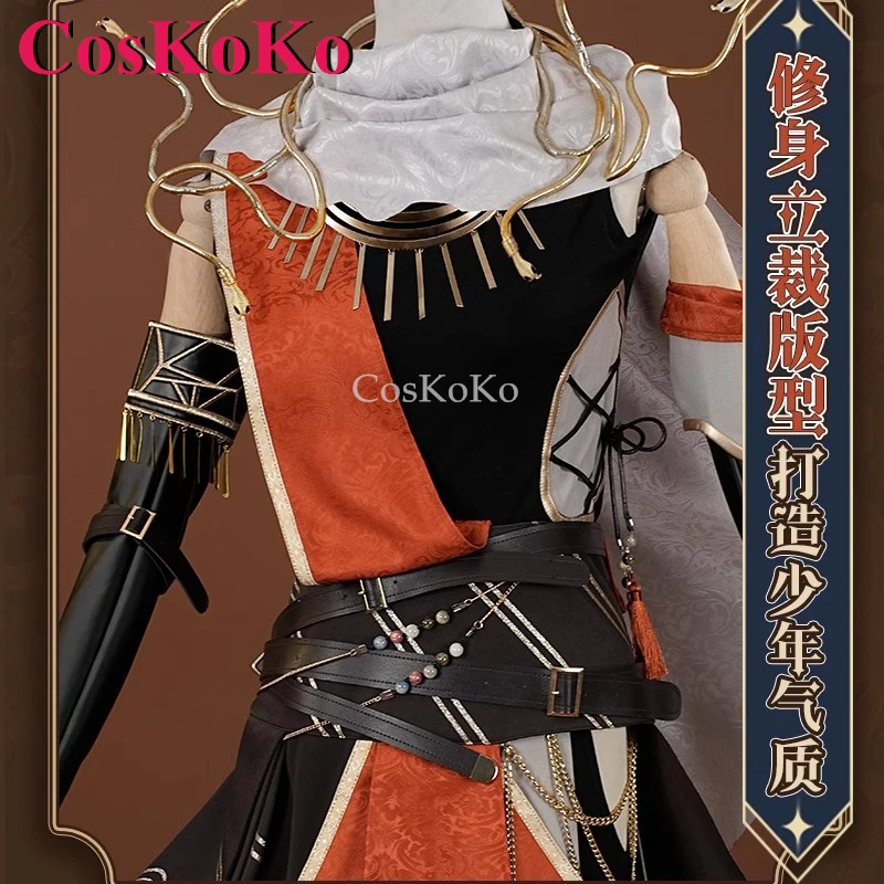 CosKoKo Mercenary/Naib Subedar Cosplay Game Identity V Costume Fancy World Fashion Uniforms Halloween Party Role Play Clothing