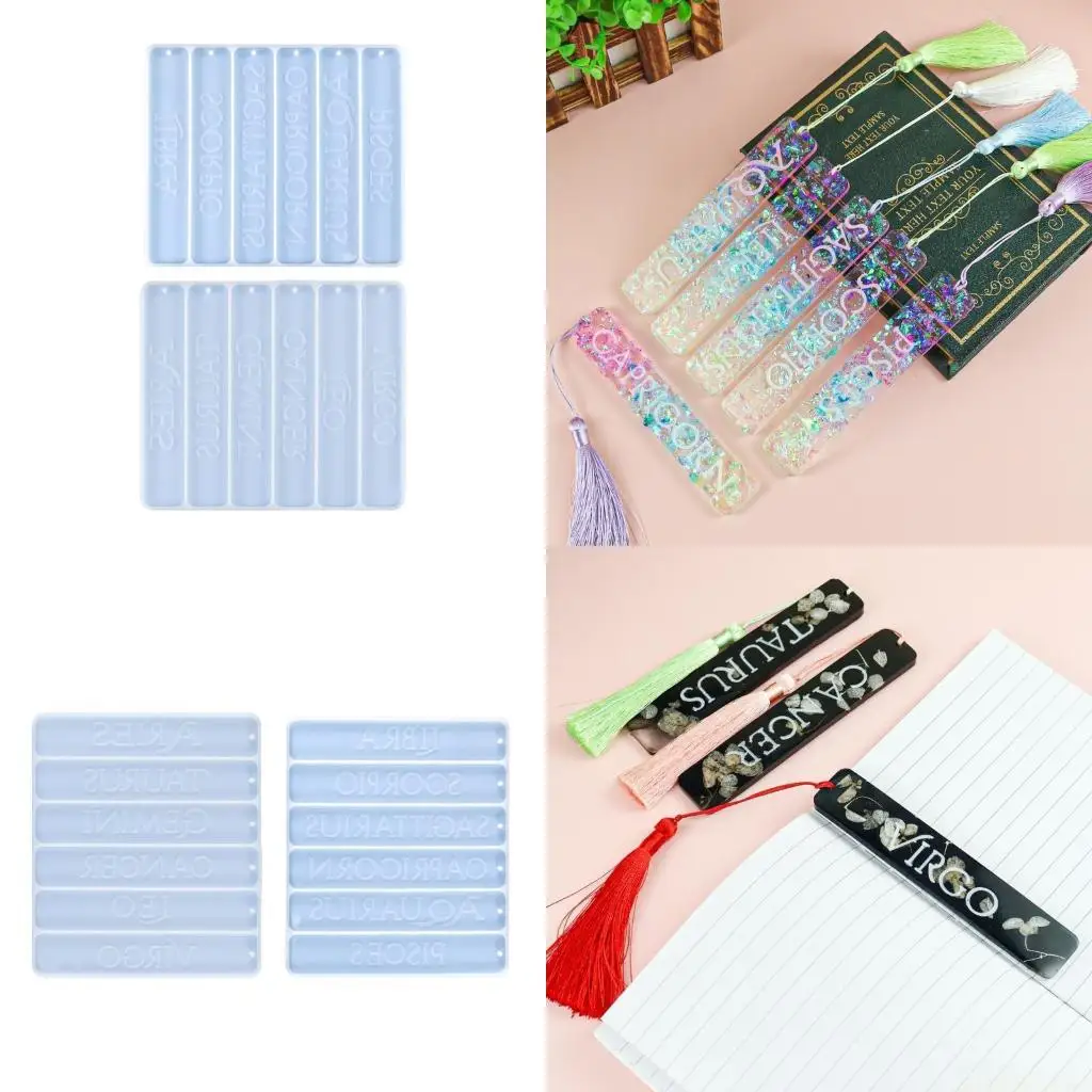 

D46E силиконовые формы для закладок, смоляная форма в форме знака звезды, DIY ремесленные силиконовые формы, форма для смолы для