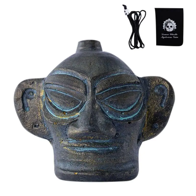 Fischietto della morte Horror Antico fischietto della morte Suono strano Centrotavola da tavolo da collezione unico Puntelli di scherzo retrò per Halloween