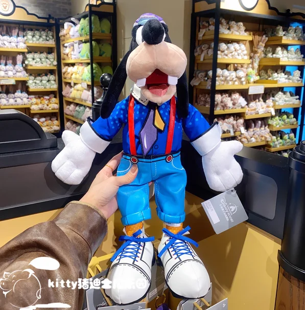 

Аутентичная плюшевая игрушка-кукла Shanghai Disney Colorful Celebration Series Goofy, новая