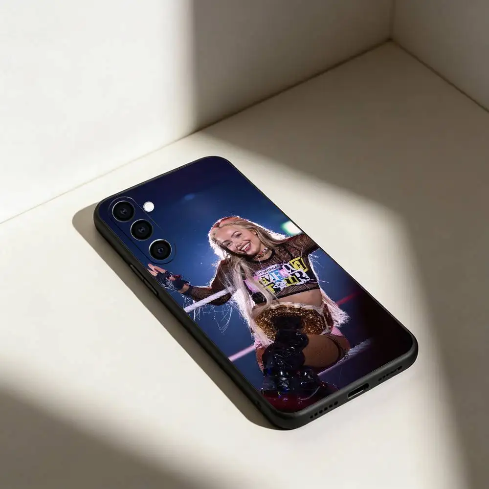 Чехол для телефона L-Liv Morgan для Samsung Galaxy A20,21s,,22,31,32,52,53,72,73,80,91 Soft Black Shell