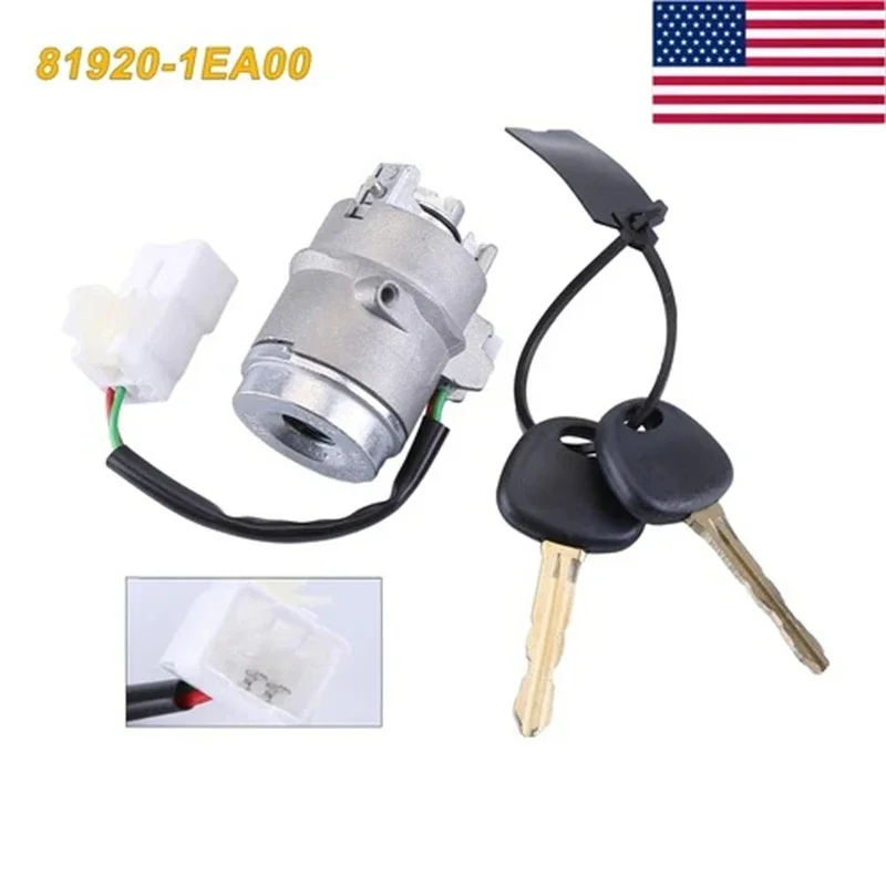 

Ignition Lock Cylinder & 2 Key Compatible for 2006-2011 Hyundai Accent 1.6L 81920-1EA00