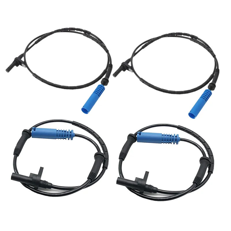 

4pcs ABS Wheel Speed Sensor 34526775009 34526775010 For BMW E90 320i 325i N46B20CC N52B25BF