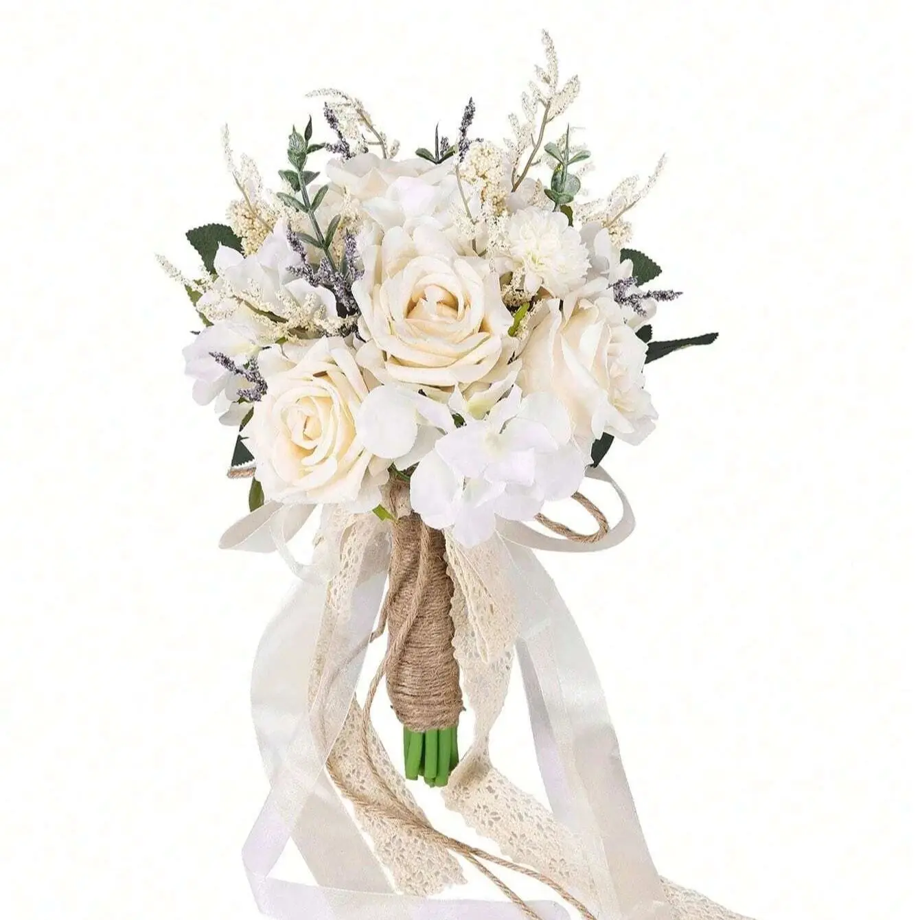 Roses artificielles fleurs Bouquets de mariage mariage photographie Bouquet mariage Photo accessoires mariée tenant fleur saint valentin