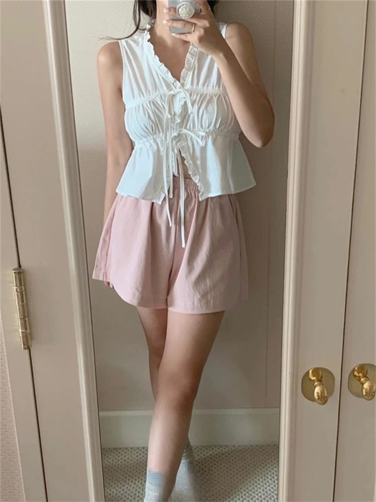 

Summer Women Blouse Shirt Female Woman Blouse Maxi Blusas Chiffon Casual Elegant Vintage Sleeveless Oversize Loose White