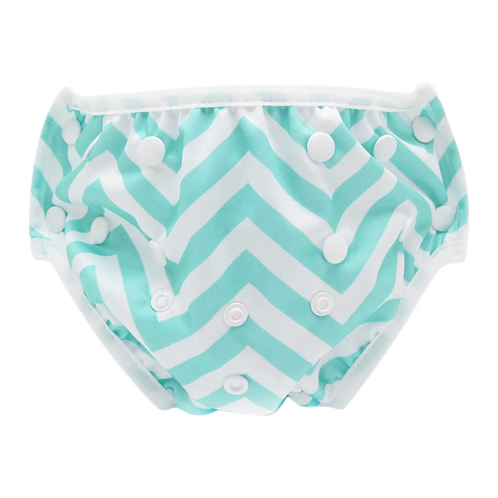 Baby Swimwear Reusable Diaper Cover Waterproof Swim Bottom for Infant Toddler Girls Boys Adjustable Size