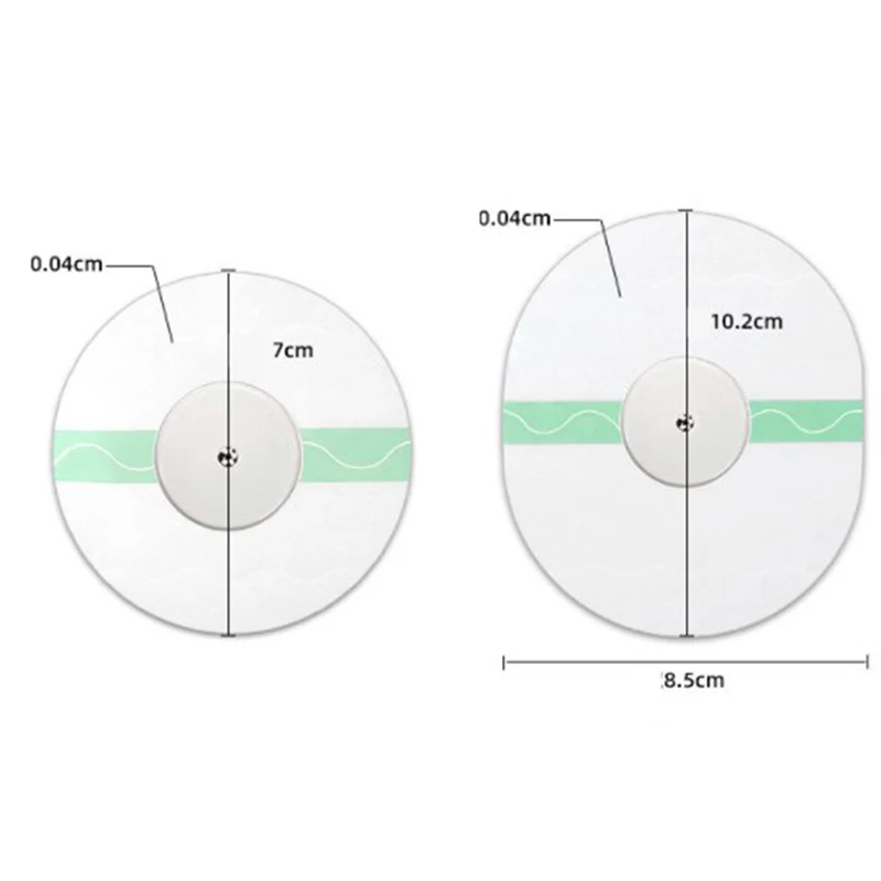 بقع لاصقة مقاومة للماء ، أغطية مستشعر واضحة ، شريط Overpatch CGM ، 10