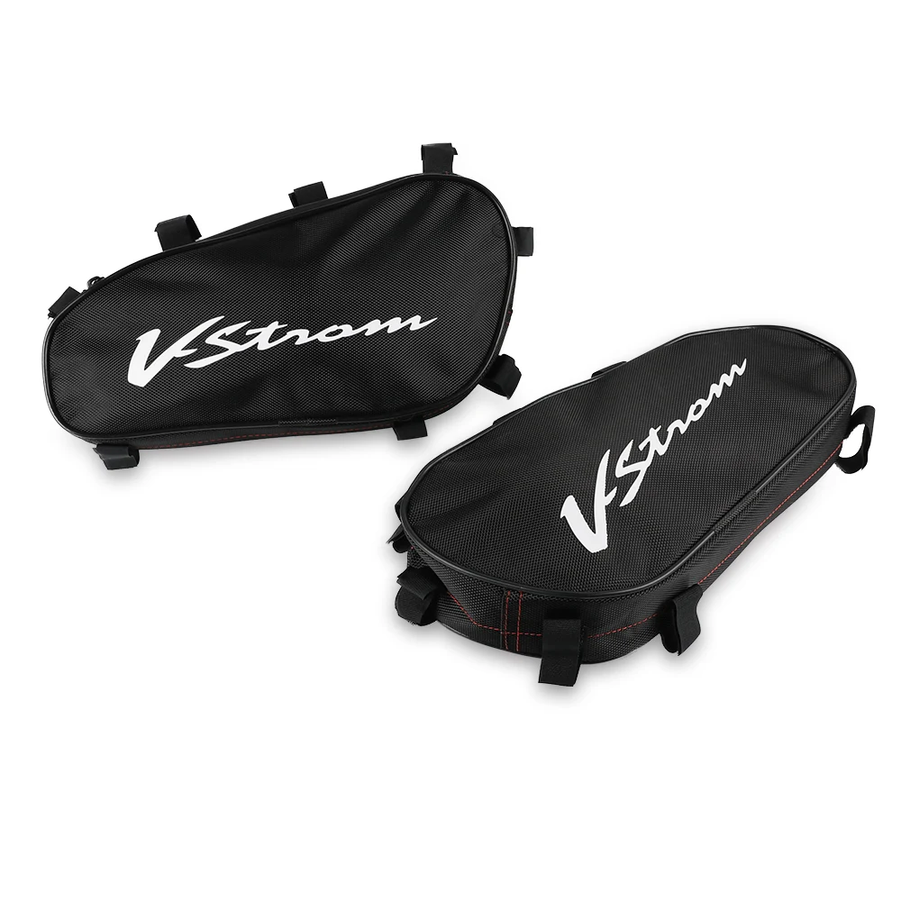 オートバイフレームクラッシュバー防水修理バッグ位置決めツールバッグスズキV-STROM DL1000 vstrom dl 1000 2014-2021 2020
