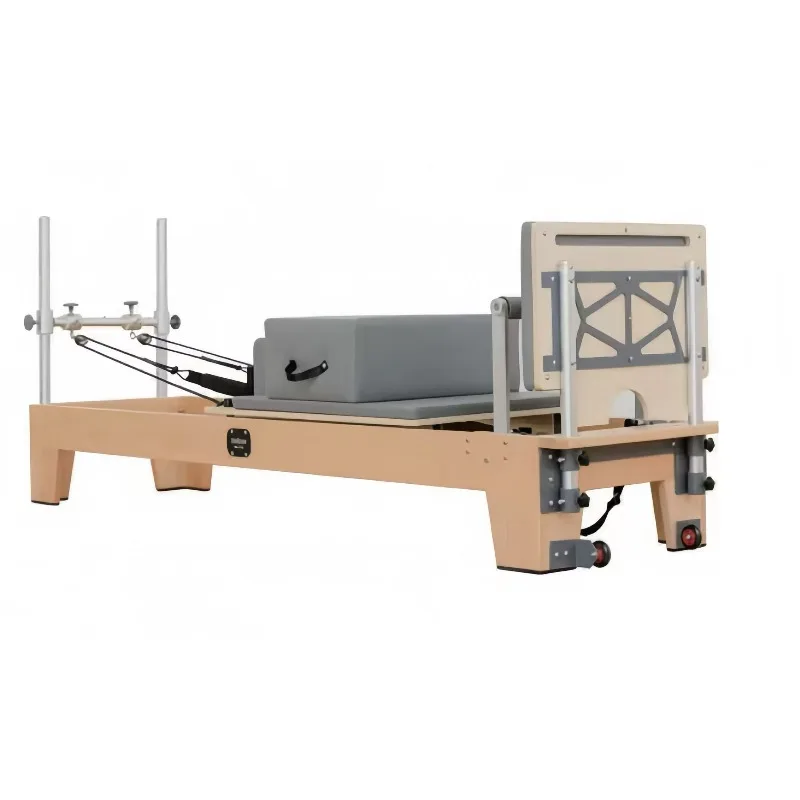 

YTYIN OGA Pilates Reformer, High-Quality Oak Wood Machine with Springs for Studio & Home Exercise Equipment