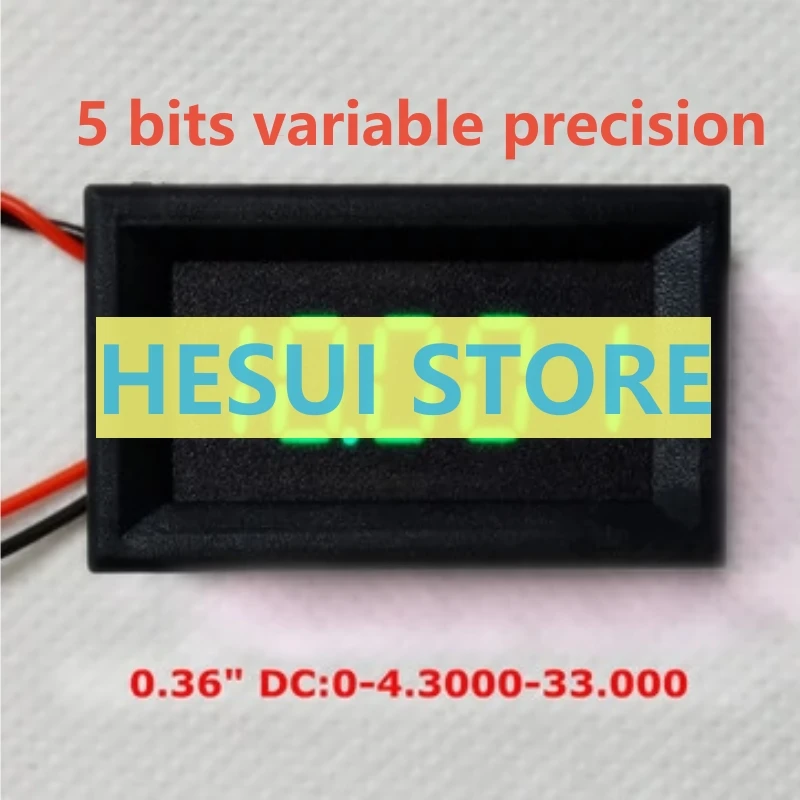 Five-digit display digital voltmeter head 0-4.3000-33.000V four-wire variable precision super four and a half digit universal