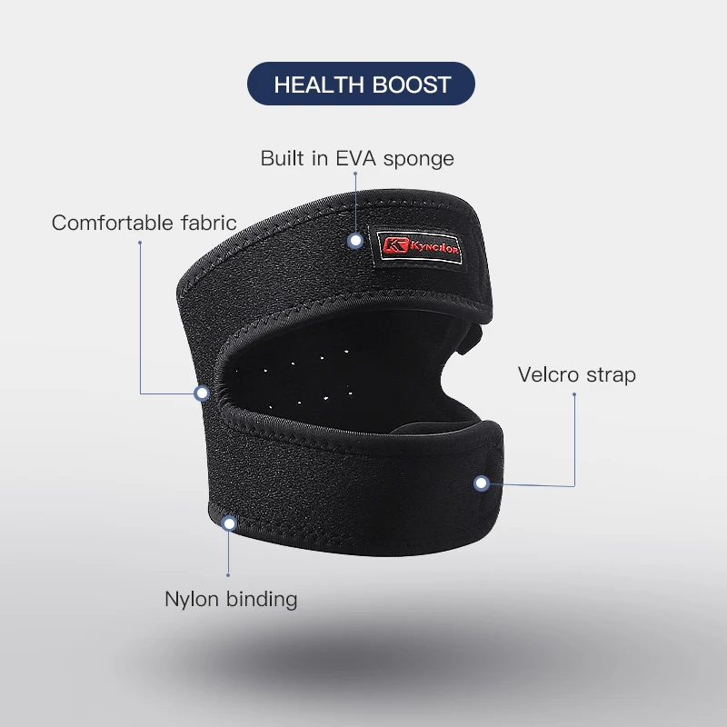 1 قطعة قابل للتعديل دعم الركبة هدفين الركبة الرضفة كم التفاف غطاء استقرار الرياضة الركبة تنفس حماية الرضفة حزام