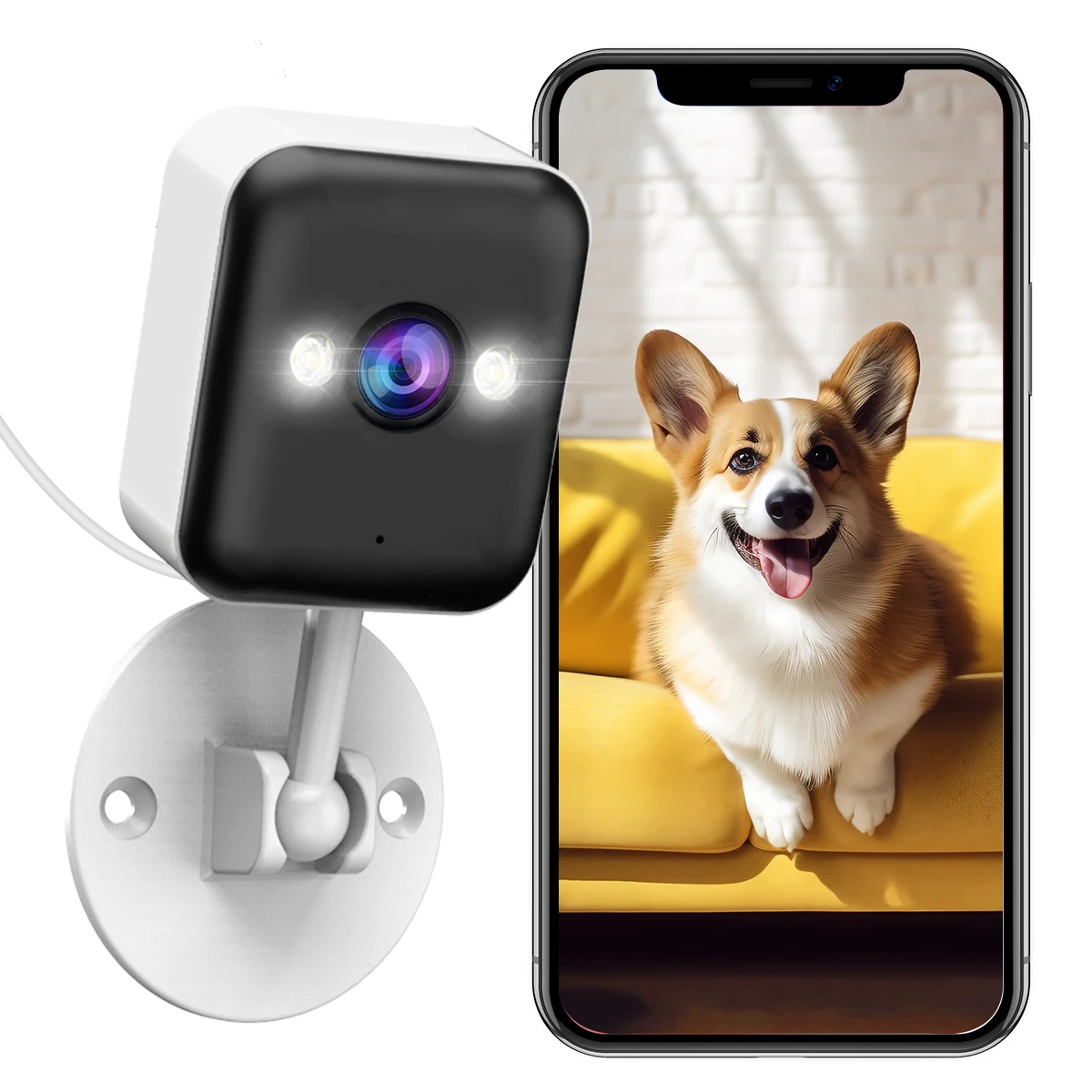 

JOOAN 1080P Video Baby Monitor Motion Detection 2 Way Audio Talk Night Vision Waterproof Surveillance Security Camera Babysitter