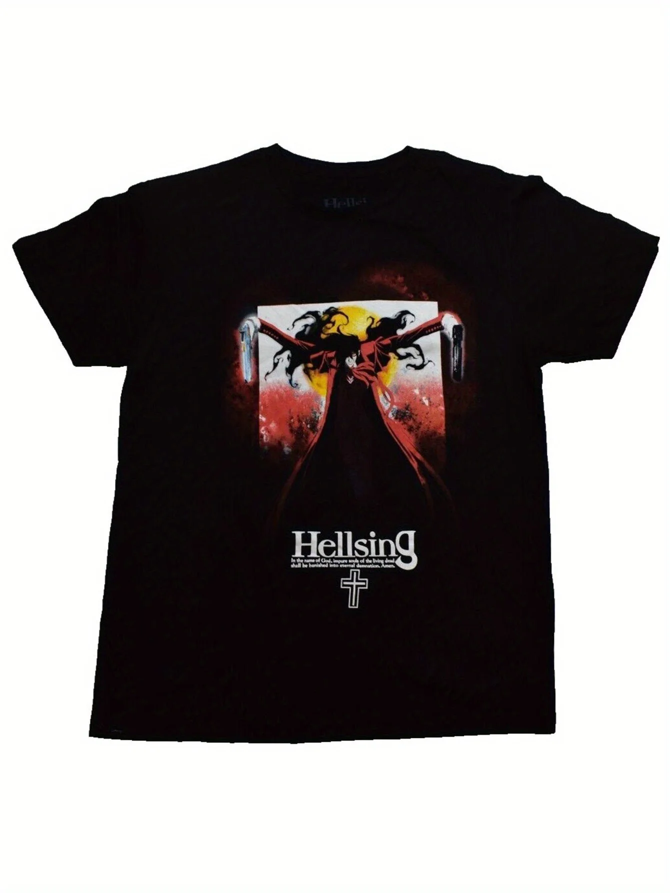 ΠΡΠΆΡΠΊΠ°Ρ ΡΠ΅ΡΠ½Π°Ρ ΡΡΠ±Π°ΡΠΊΠ° Hellsing Alucard Holding Out Pistols Pose, Π½ΠΎΠ²ΠΈΠ½ΠΊΠ° XS, M, 3XL ΠΡΠΆΡΠΊΠ°Ρ ΡΠ΅ΡΠ½Π°Ρ ΡΡΠ±Π°ΡΠΊΠ° Hellsing Alucard Holding Out Pistols Pose, Π½ΠΎΠ²ΠΈΠ½ΠΊΠ° XS, M, 3XL