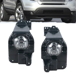 Headlights For Ford Explorer 2011 2012 2013 2014 2015 Foglights fog lamp Front Bumper driving light DRL Halogen