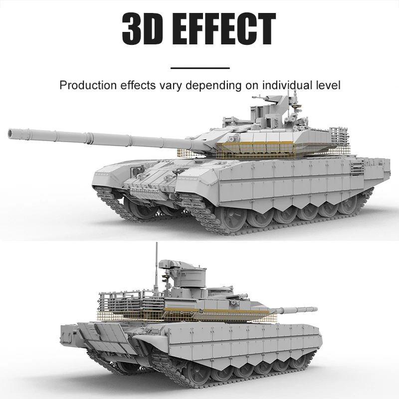 Divertido Hobby Kit de modelo de escala de ensamblaje de plástico 35A070 Tanque de batalla principal ruso T-90M 1/35
