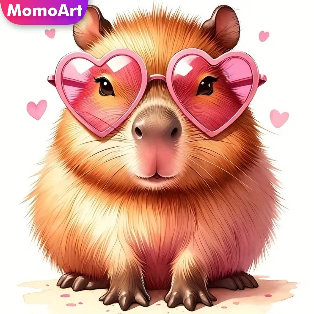 

Новинка! Набор для вышивания алмазной мозаикой Momoart: Алмазная вышивка крестиком «Мультяшные животные» (полный круглый/квадратный алмаз), для детей, хобби.