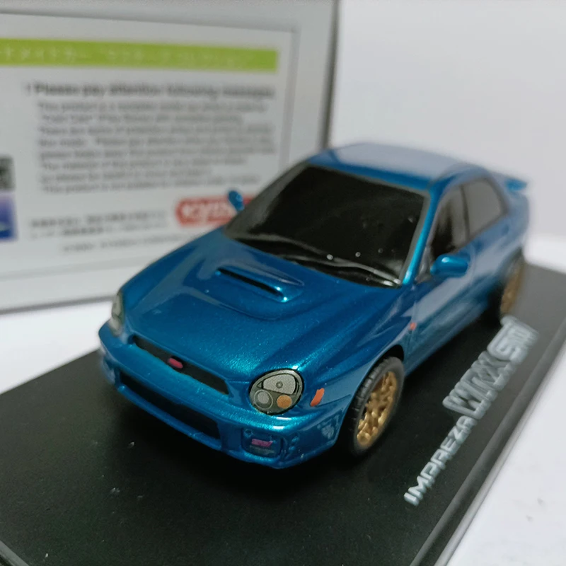 كيوشو 1/43 مقياس امبريزا WRX STi سبيكة سيارة نموذج مجموعة ثابتة زينت هدايا العيد اللعب #1