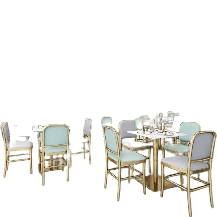 Simple Retro Dessert Milk Tea Restaurant Tables And Chairs Western Restaurant Wrought Iron A Chair Snack Bar Cafe Sofa