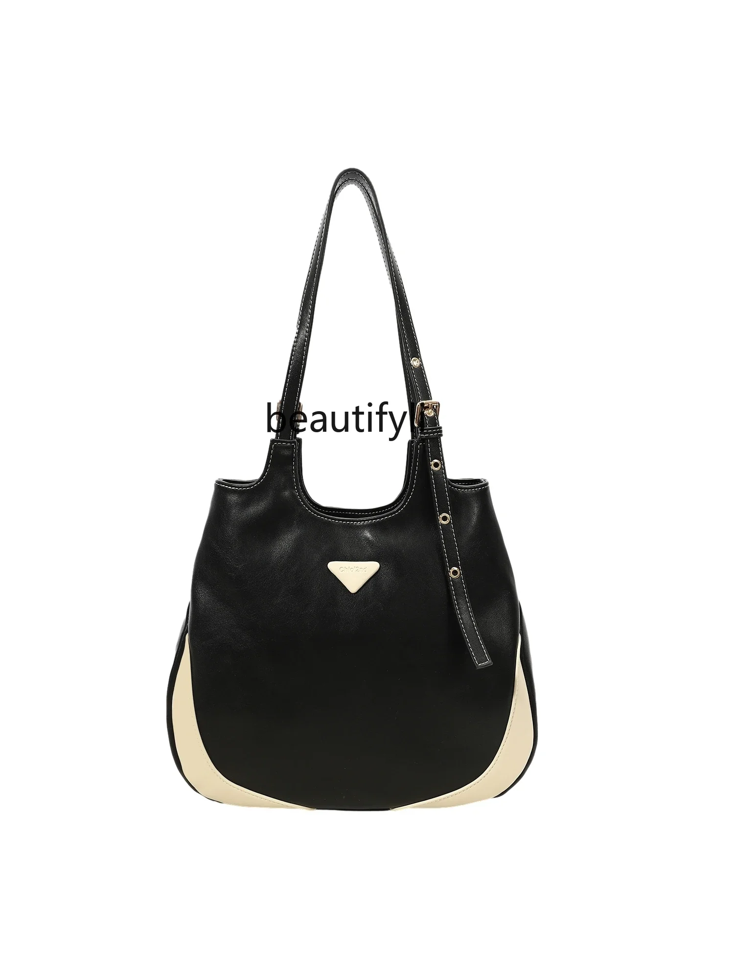 

Baseball bag, new bag, women's large-capacity tote bag, niche designer shoulder bag.