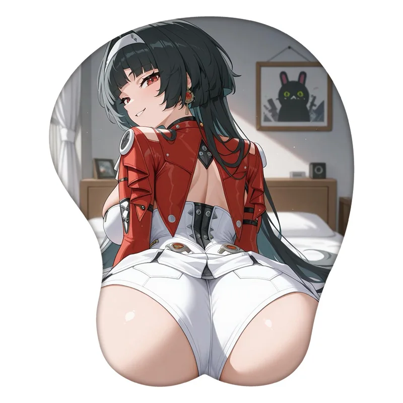 

Sexy Astra Yao Zenless Zone Zero Anime 3D Mouse Pad Wrist Rest Silicone Creative Gaming Mousepad Mat